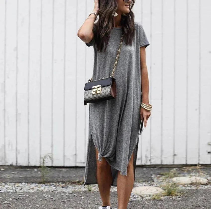 Women's Cotton Blend Long Dress