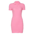 2020 Summer Women's Fashion Button-Up Short Sleeve Dress